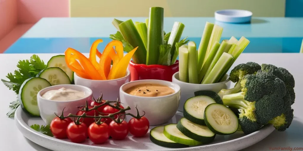 What are the soft vegetables for dipping