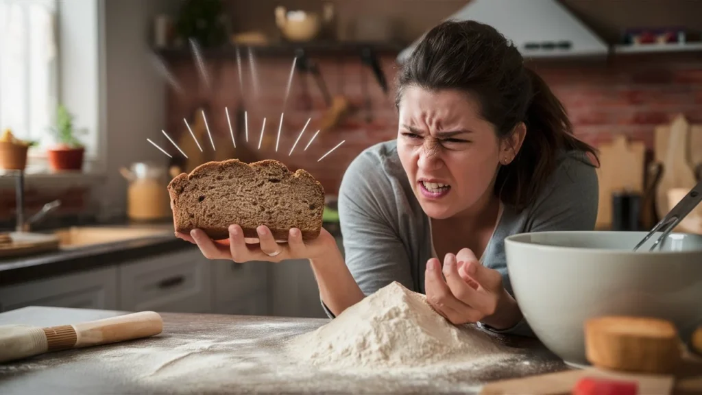 Why is my homemade gluten free bread gummy