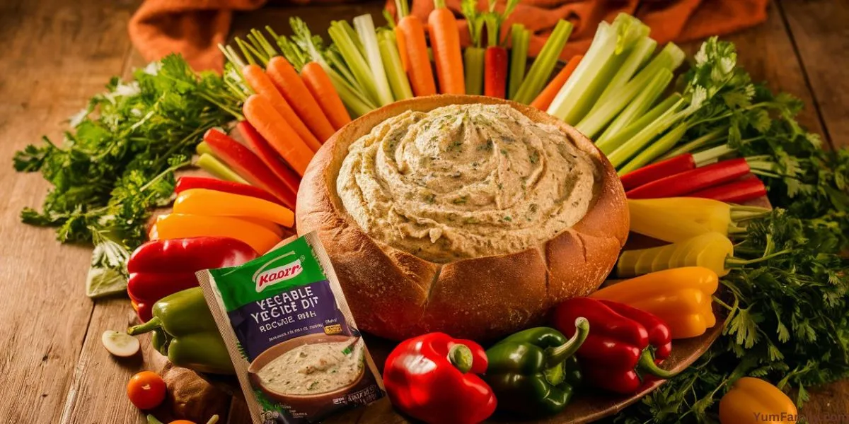 knorr vegetable dip recipe