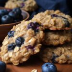 Blueberry Cottage Cheese Breakfast Bake fresh out of the oven