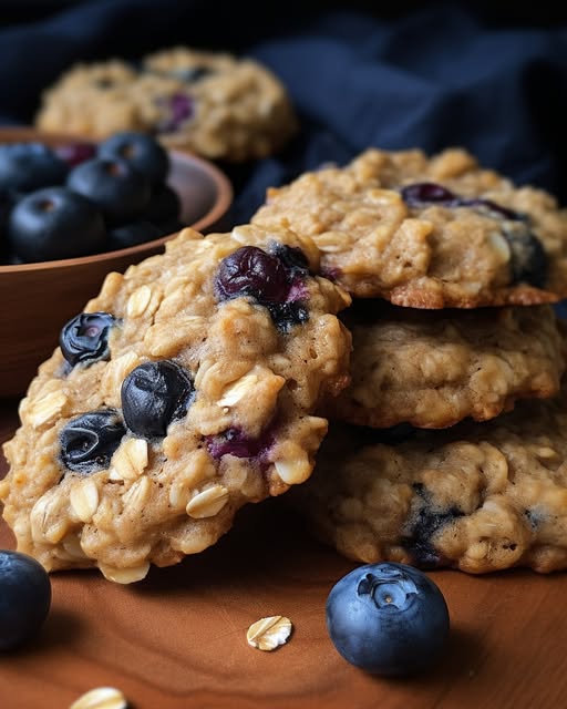 Blueberry Cottage Cheese Breakfast Bake fresh out of the oven